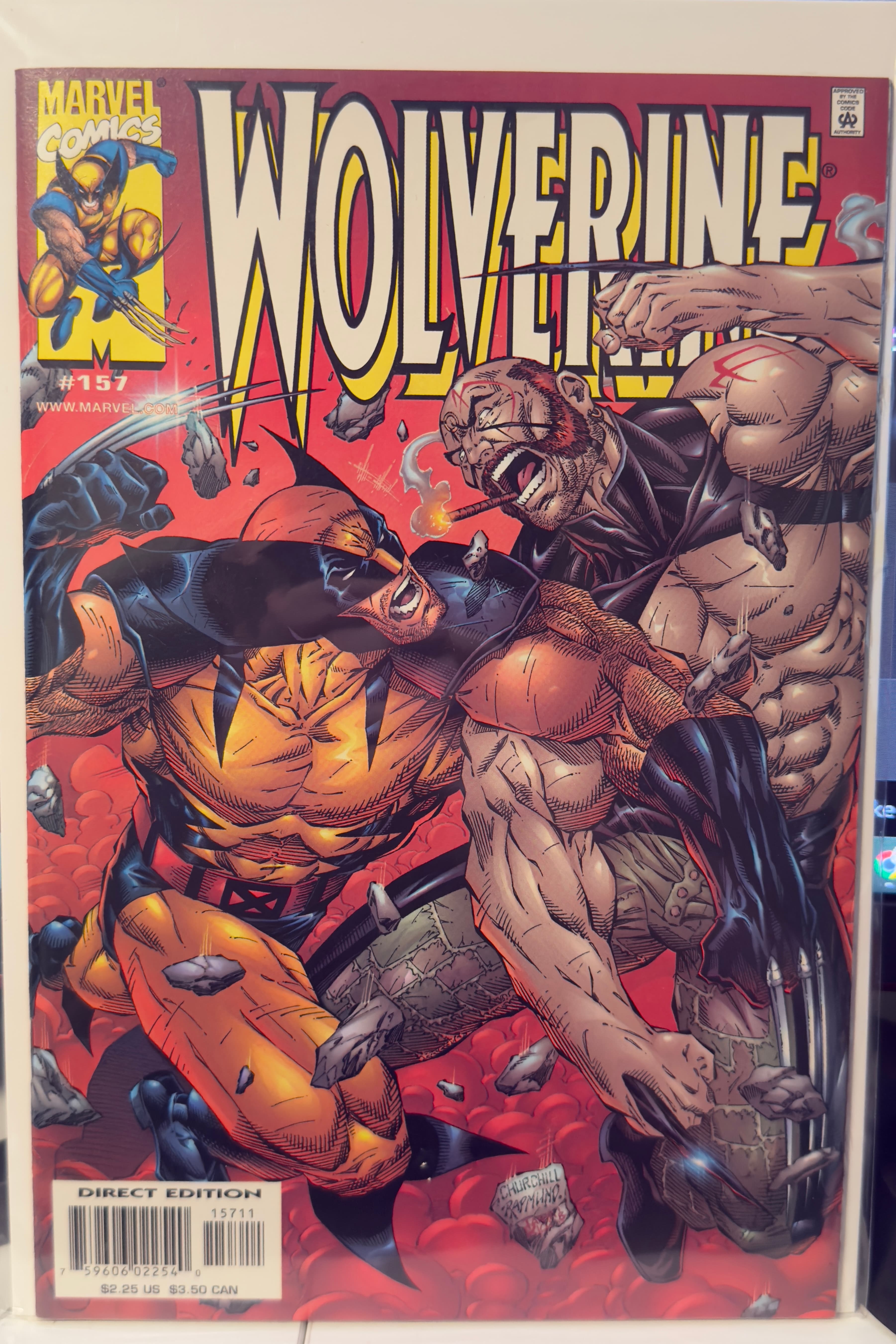 Wolverine #157 - Right Underneath It